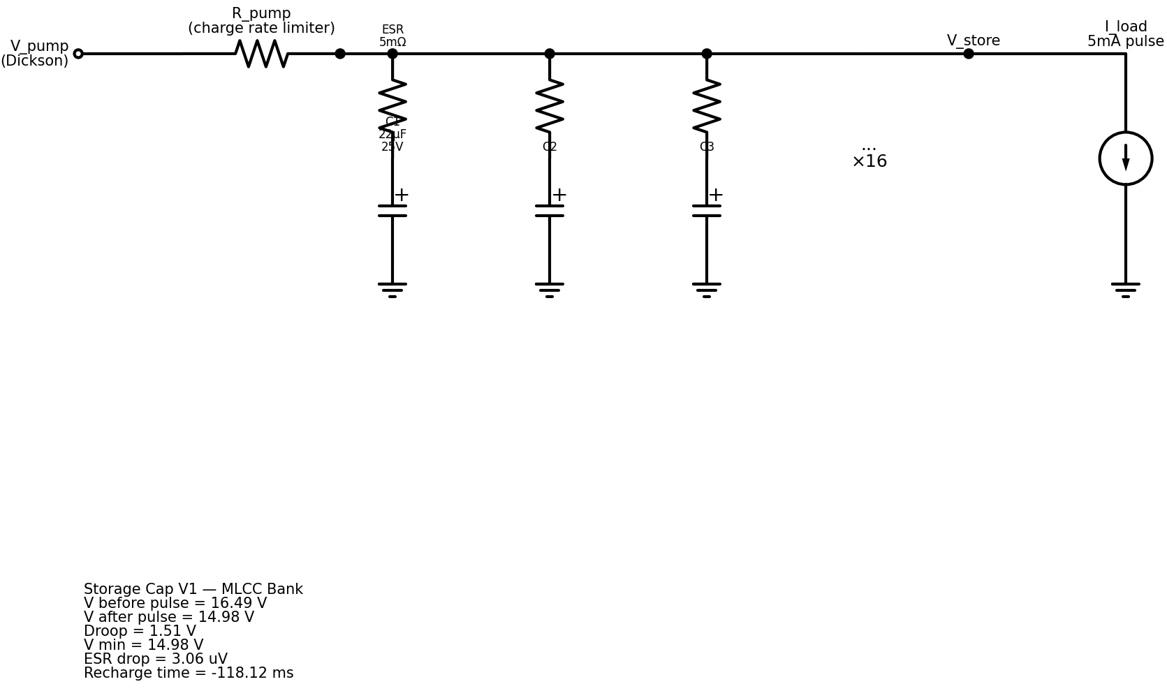Storage cap schematic